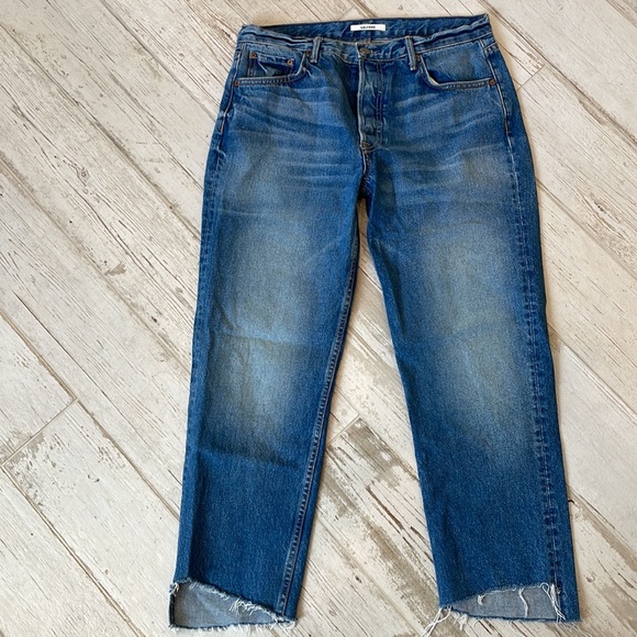 GRLFRND Helena straight leg button fly jeans - Picture 3 of 5